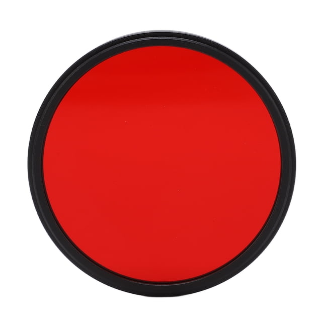 67mm Al Red Filter, Enhancing the Red Tones in the Picture, Making the Scene More Vivid and Layered with Screw Thread Installation for Lens