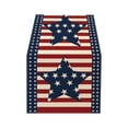 thumbnail image 1 of Polyester Table Runner for Independence Day Holiday Decoration， Kitchen Dining Table Cloth， Living Room Fireplace Cabinet Table Decor, 1 of 6