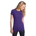 thumbnail image 1 of District T-Shirt de Concert Ajusté pour Femmes Dt5001 3TG Violet, 1 of 1