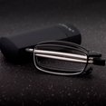 thumbnail image 4 of Healthy Compact Folding Frame Reading Glasses Rotation + +2.0 Eyeglass +1.5 K9P1, 4 of 5