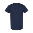 thumbnail image 2 of Gildan Mens Heavy Cotton T-Shirt, 4XL, Navy, 2 of 2