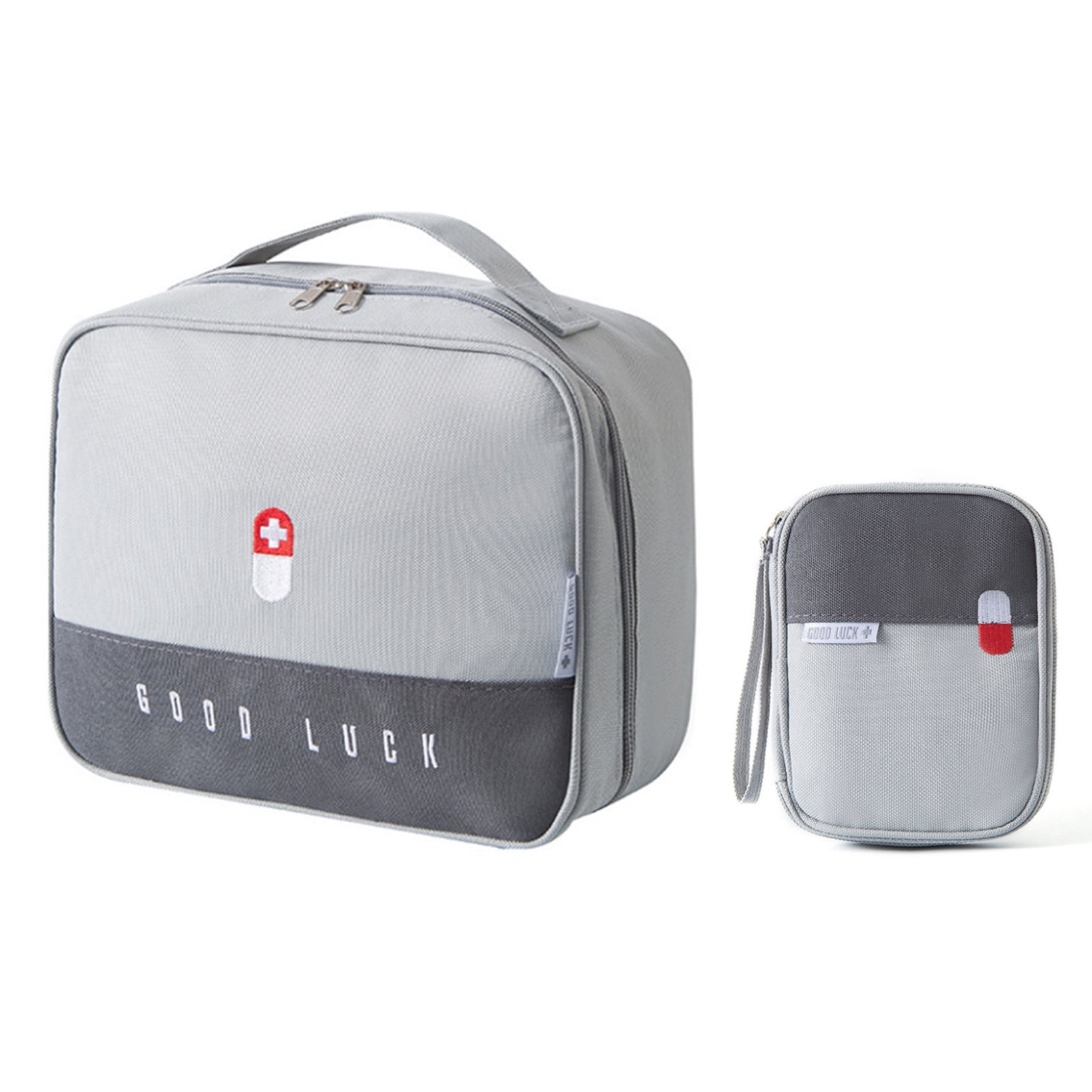 Portable Medicine Bags Waterproof Medicine Storage Bag Empty Medical Emergency Bag Travel First Aid Kit