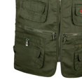 thumbnail image 3 of Photography Mens Fishing Vest Outdoor Waistcoat Hunting Zip Jacket XXL, 3 of 8