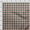 thumbnail image 2 of oneOone Silk Tabby Fabric Tartan Check Print Sewing Fabric BTY 42 Inch Wide, 2 of 4