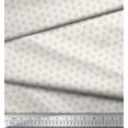 thumbnail image 3 of Soimoi Rayon Crepe Fabric Dot & Pretzels Food Decor Fabric Printed Yard 46 Inch Wide, 3 of 3