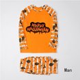 thumbnail image 2 of TIMIFIS Pyjamas d'Halloween pour la Famille pour Femmes/hommes Pyjamas des Fêtes d'Halloween Ensembles Assortis Tenue de Nuit 2 Pcs Combinaison Toile d'Araignée Fantômes Citrouille Squelette Haut et Pantalon Tenue Tenue d'Intérieur Hiver, 2 of 6