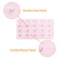 thumbnail image 4 of INSPIRE CHIC Soutien-Gorge Réglable pour Femmes 3 x 5 Crochets 5 Pcs Rallonge de Soutien-Gorge Bande pour les Yeux Bretelle Noir, Rose, Rouge, Blanc, Violet 5, 4 of 5