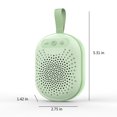 thumbnail image 3 of Haut-parleur Bluetooth IPX4 Résistant à l'Eau avec Lumières Colorées, Bluetooth 5.1, Puissance 3 W Portable pour Camping Randonnée Vélo, Véritable Interconnexion Stéréo Sans Fil, 3 of 7