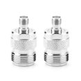 thumbnail image 1 of 2pcs Type N Female to SMA Female RF Connector Coaxial Adapter Test Converter, 1 of 10