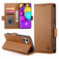 thumbnail image 4 of Étui Portefeuille Magnétique avec Porte-Cartes et Support pour iPhone 17 Brun, 4 of 6