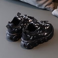 thumbnail image 4 of MIASHUI Chaussures pour Enfants Chaussures pour Enfants à Bande Lumineuse LED Chaussures à Lacets Chaussures Décontractées pour Enfants Chaussures de Marche,Noir,5,5-6 Ans, 4 of 5