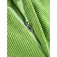 thumbnail image 4 of EYIIYE Pantalon Décontracté Taille Haute en Velours Côtelé Contrasté Patchwork pour Femmes, 4 of 8