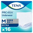 thumbnail image 1 of TENA ProSkin Extra Protective Underwear, Medium, White, 64 Count Case, 1 of 5