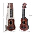 thumbnail image 3 of A Mini Ukulele Toy For Toddlers Early Music Learning Instrument Light Weight 26X10X4Cm Size, 3 of 8