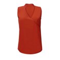 thumbnail image 4 of zanvin Camisoles pour Femmes, Haut d'Été Décontracté de Mode pour Femmes à Col en V Uni, Chandail Sans Manches, 4 of 5