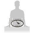thumbnail image 2 of Village Wrought Iron WEL-116-S Small Welcome Sign-Plaque - Loon - Duck, 2 of 2
