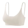 thumbnail image 1 of Timegard Seamless Bras for Women Wireless Spaghetti Strap Full Support Breathable Comfy Daily Bras, 1 of 2
