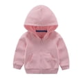 thumbnail image 1 of Birdeem Robe à Manches Longues pour Filles Ensemble Haut à Capuche Manches Longues et Pantalon Ensemble Deux Pièces Couleur Unie Robe à Capuche pour Filles, 1 of 2