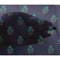 thumbnail image 4 of oneOone Viscose Chiffon Fabric Leaves & Floral Block Print Sewing Fabric BTY 42 Inch Wide, 4 of 5