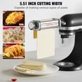 thumbnail image 4 of VEVOR Pasta Attachment for KitchenAid Stand Mixer, Stainless Steel Pasta Sheet Roller Attachment, Pasta Maker Machine Accessory with 8 Adjustable Thickness Knob, KitchenAid Pasta Attachment by VEVOR, 4 of 9