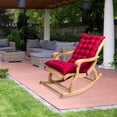 thumbnail image 4 of Lounger Chair Cushions Rocking Chair Cushion Recliner  Cushion Sun Lounger Chair Cushions Garden Chair  Pad Suede Sun Lounger Chair Cushions Non Slip Rocking Chair Cushion Garden, 4 of 8