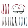 thumbnail image 3 of Milaget 5 Pieces Anti-slip Sports Glasses Strap Sunglasses Eyeglasses String Red, 3 of 6