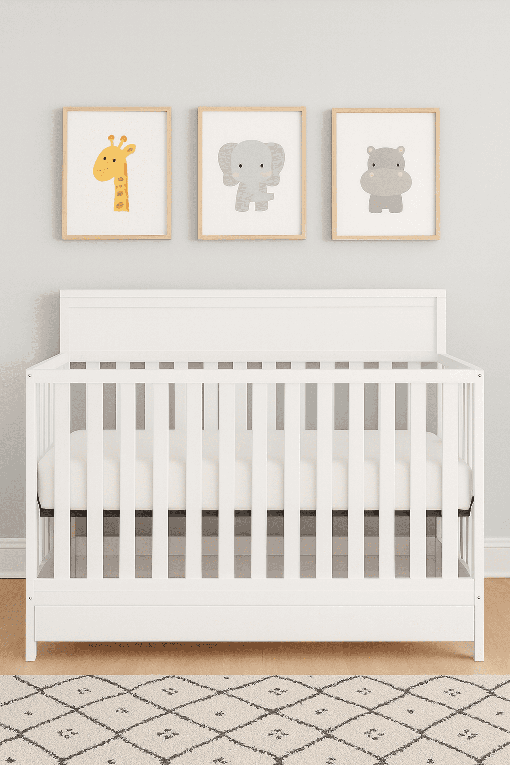 Lit de Bébé 4-en-1 avec Tiroir Brady de Concord Baby - Blanc