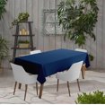 thumbnail image 2 of Vargottam Indoor/OutdoorTablecloth58 x 58" InchSquareTablecloth Waterproof PatioTableCloths, Spring/SummerTableCoversfor Backyard CircularTable/BBQs/Picnic -Navy Blue, 2 of 6