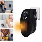 500W heaters for indoor use, portable heater, wall mounted heater with adjustable thermostat timer, small space heater, small portable space heater