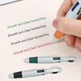 thumbnail image 3 of 15 Pieces Multicolor Ballpoint Pens 4 Colors In 1 Retractable Ballpoint Pens, 3 of 5