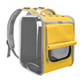 thumbnail image 4 of Transporteur pour Animaux Chiens de Moins de 6 kg Chats de Moins de 9 kg avec Poignée Sac à Dos Durable Portable Sac à Dos pour Chien pour la Marche Jaune, 4 of 8
