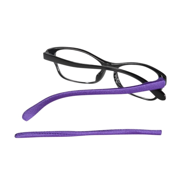 Temeplesox Eyewear Sleeve Arm Covers Comfort Color, Purple Small