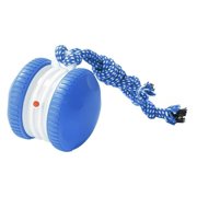 Dog Rope Ball Toy,Interactive Jumping Dog Toy,Chew Resistant Dog Ball,Sturdy Rope Pet Toy,Active Play Dog Toy,Indoor Outdoor Dog Toy,Motion Sensor Dog Toy,Hunting Instinct Ball,Durable Dog Toy