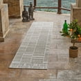 thumbnail image 4 of Rug Branch Maise Abstract Indoor Outdoor Area Rug, Cream Beige, Modern - Entryway, Hallway, Bathroom, and Kitchen, 4 of 5