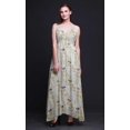 thumbnail image 4 of Bimba Floral Ladies Printed Resort Maxi DrawstringDressSpaghetti Strap Beach Wear-XXX-Large, 4 of 6