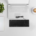 thumbnail image 4 of HLONK Keyboard Cute Gaming Clavier Computer Keyboards Office Black, 4 of 8