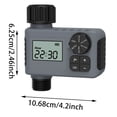 thumbnail image 2 of Programmable Garden Hose Sprinkler Timer with Rain Delay Automatic Irrigation Controller System for Yard Watering, 2 of 6