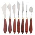 thumbnail image 1 of 7Pcs/Set Stainless Steel Palette Knife Mixing Scraper Set for Oil Painting Acrylic Mix, 1 of 14
