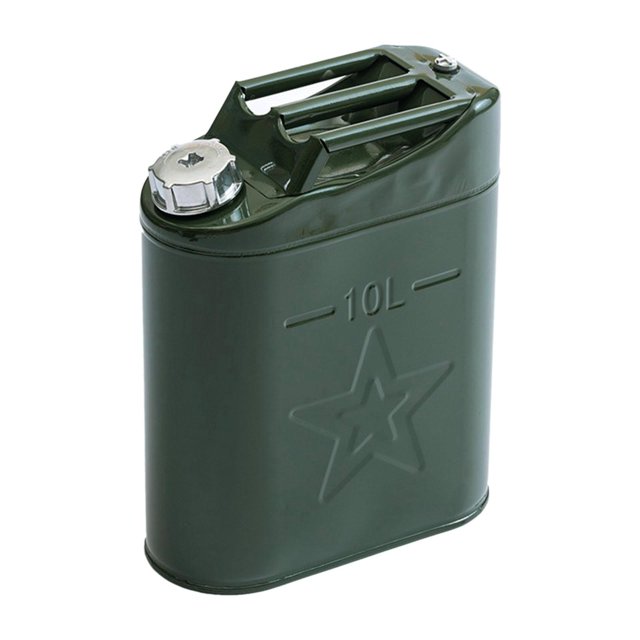 Miulika Réservoir de Carburant 10 Litres Vert Conteneur Multifonctionnel