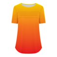 thumbnail image 4 of TNDBKQWR Chemises pour Femmes Liquidation Chemises de Printemps pour Femmes Col Rond Hauts d'Entraînement pour Femmes Hauts d'Été pour Femmes Tendance, Multicolore-5, m, 4 of 4