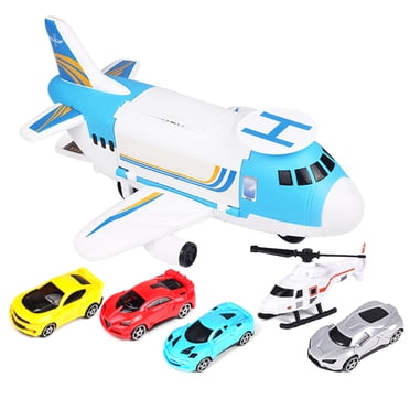 Air Transport Toy Educational DIY Transport Cargo Airplane Car Toys for Boys