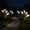 Blanc 3, variante sur Piquet de Sol à Lumière Solaire Artificielle Fausse Fleur pour Jardin Extérieur Lampe LED Factice Étanche Décoration de Cour Patio Allée /lk Lumière à Fleurs avec Piquet en Métal pour Bordure de Trottoir de Paysage Plantes