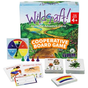Wildcraft! un jeu de conseil coopératif d'aventure Herbal - Apprendre 25 Herbes sans lecture requise - Jeu éducatif pour les enfants 4+ & Familles - Comprend 3 PDF imprimable,