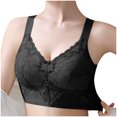 thumbnail image 1 of Timegard Bras for Women No Underwire Full Coverage High Support Adjustable Strap Lace Comfort Everyday Bra, 1 of 5