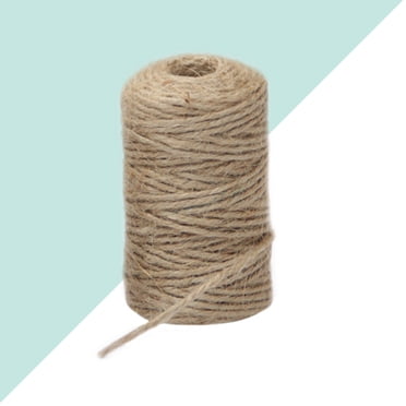 WHAMVOX 1 Ensemble Corde en Jute Faite à la Main Corde Décorative en Kaki pour Bricolage