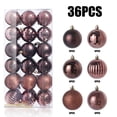 thumbnail image 1 of Meitianfacai 36PCS Christmas Xmas Tree Ball Bauble Hanging Home Party Ornament Decor 3CM, 1 of 3