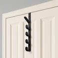 thumbnail image 1 of Kgfrsd Command Hooks,Hat Organizer,Over The Door Hook Hanger | 5-Hook Heavy-Duty Organizer Rack For Coats, Hats,Hat Rack,Hooks for Hanging,Suction Cup Hooks, 1 of 9