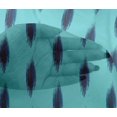 thumbnail image 4 of oneOone Viscose Chiffon Fabric Abstract Ikat Printed Fabric 1 Yard 42 Inch Wide, 4 of 4