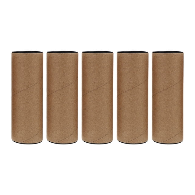 CIMAXIC 5pcs Round Paper Tubes Poster Tubes Painting Tubes Wrapping Paper Tubes,4.92"X1.77"X1.77"