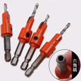 thumbnail image 3 of 1pc Woodworking Hex Shank Countersink Drill Bit Salad Drill Step Drill Bit, 3 of 8